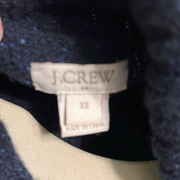 J. Crew Navy Turtleneck Sweater Extra Small XS - Picture 5 of 6